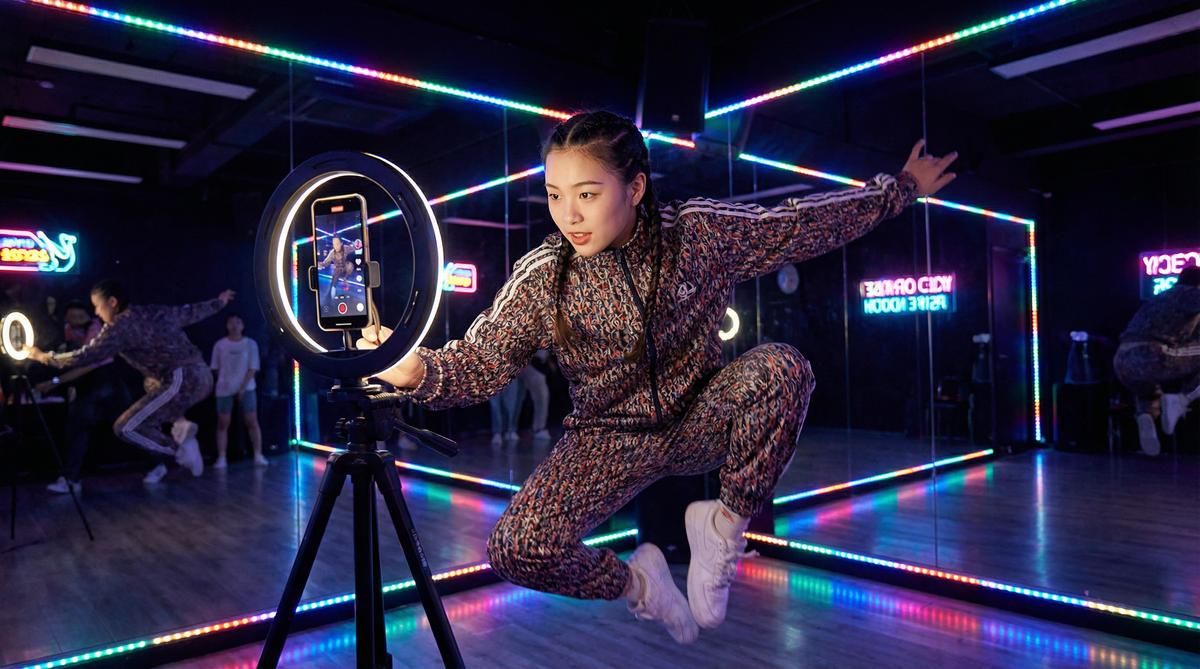 里番 TikTok风格短视频舞蹈挑战